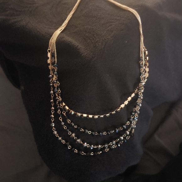 INC Four Chain Linked Beaded Necklace - Picture 7 of 11